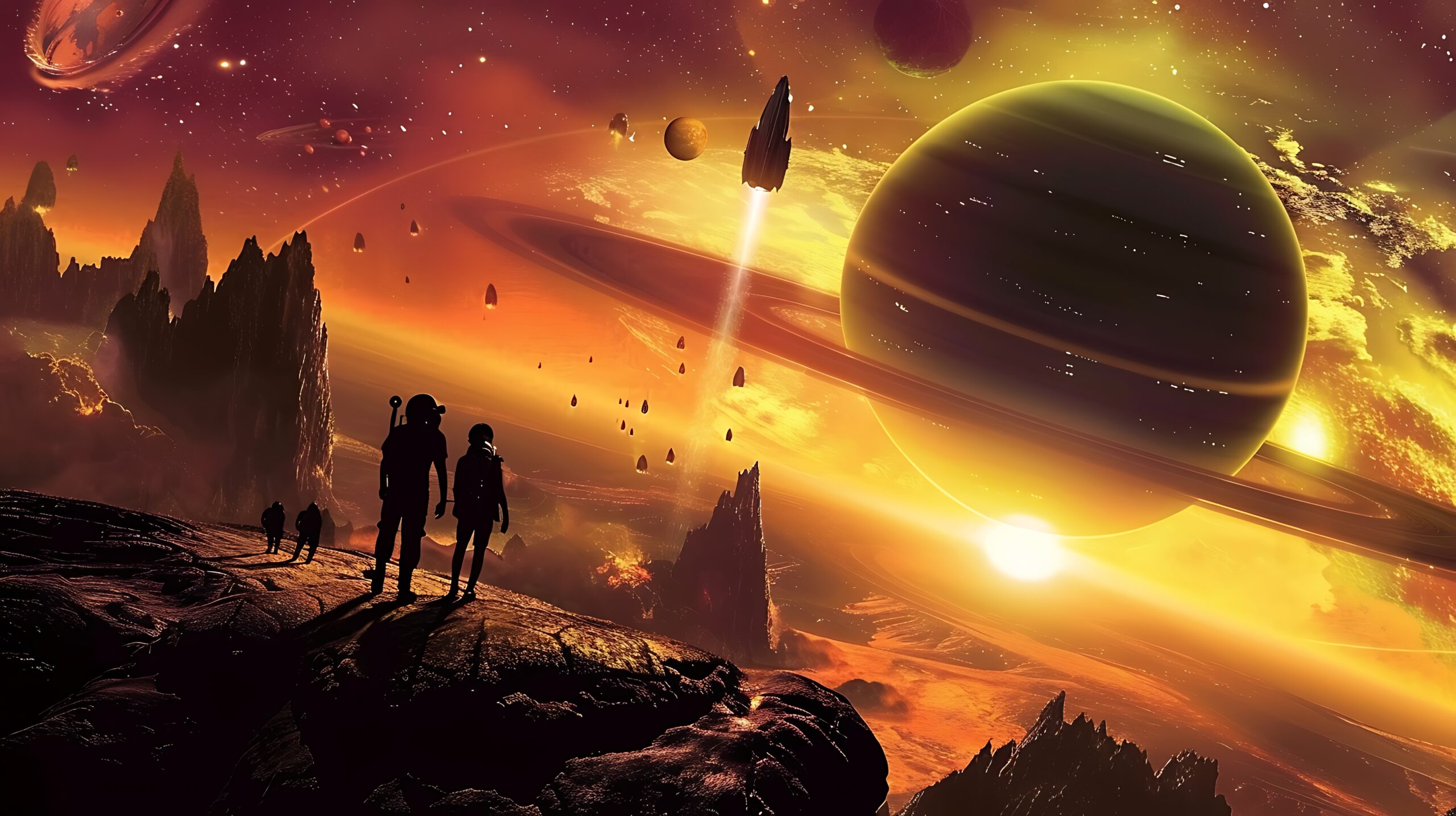 image-is-beautiful-landscape-alien-planet-planet-is-orange-has-large-moon